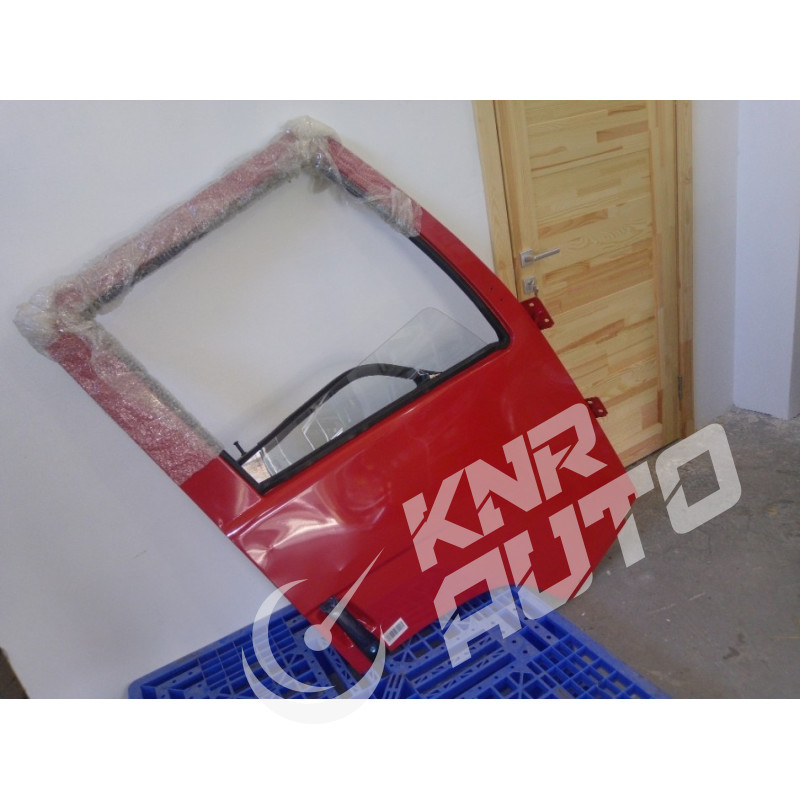 Дверь в сборе FAW 3252 правая (красная) 6100060E109-6100060E109B