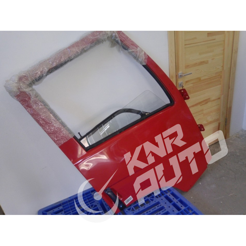 Дверь в сборе FAW 3252 правая (красная) 6100060E109-6100060E109B