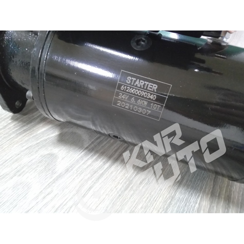 Стартер на двигателя WD615 HOWO FOTON 612600090340 Z=10-612600090340