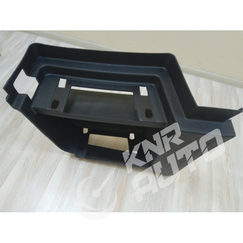 Корпус підніжки чорний лівий HOWO A7 SITRAK WG1664231057/1 (2 сходинки)-WG1664231057/1